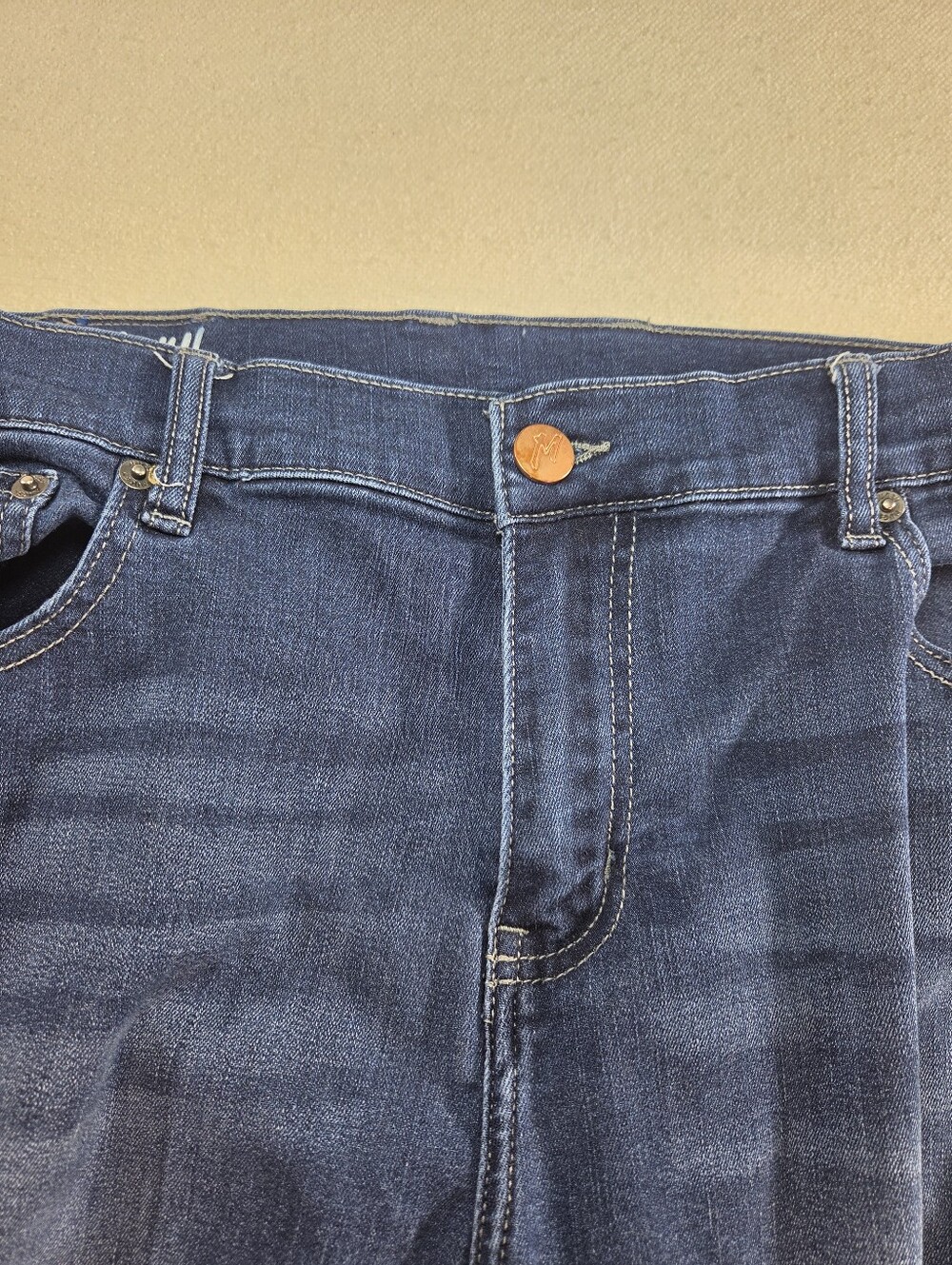 Mugsy Kinzies Jeans 35x32 Dark Wash Stretch Denim - Picture 5 of 9